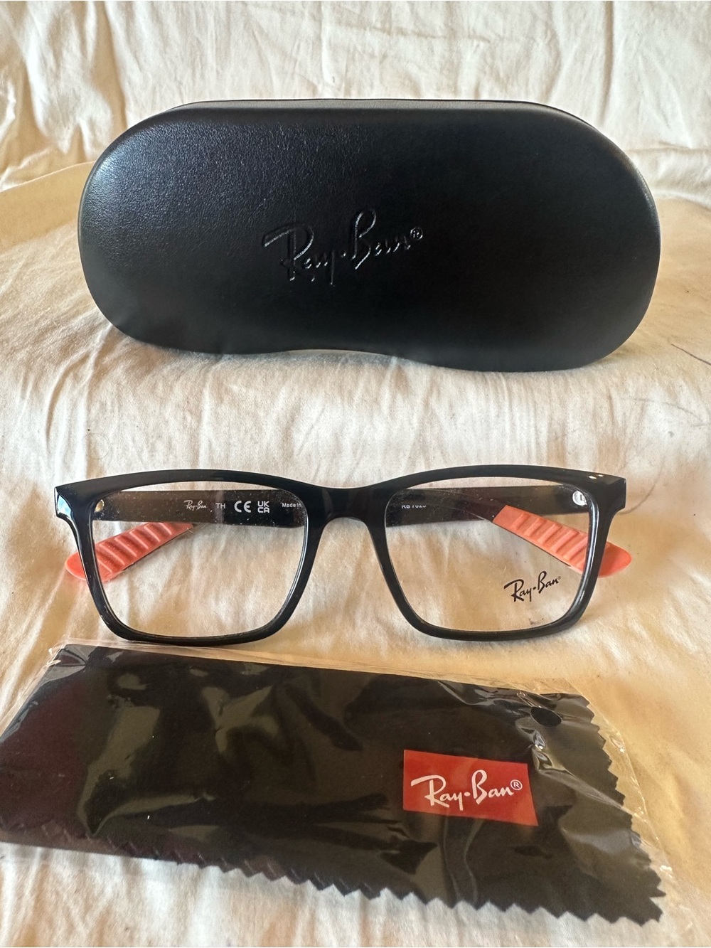 Ray-Ban RX7025 5417 Unisex Eyeglasses Black 55mm